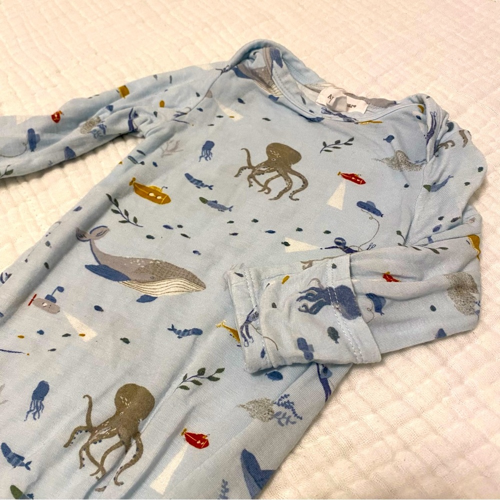 Angel Dear baby knotted sleep dress 0-3 months